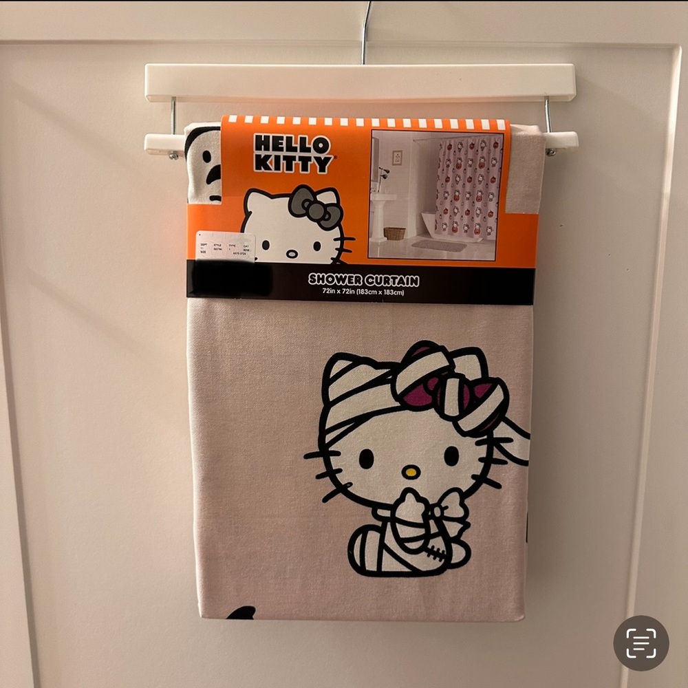 ✨1DAY SALE✨ Hello Kitty Halloween Shower Curtain